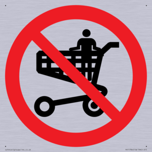 P925 Prohibition: No standing in trolley